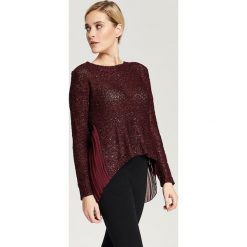 Sweter w kolorze czerwonym. Czerwone swetry damskie Zabaione, Hailys, xs, bez wzorów, bez rękawów, bez kaptura. W wyprzedaży za 59,95 zł.