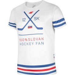 Koszulka dziecięca dla fanów hokeja Marián Gáborík JTSMF010. T-shirty chłopięce 4f, z nadrukiem, z dzianiny, bez rękawów. Za 79,99 zł.