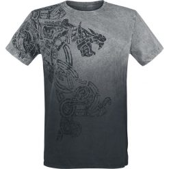 Outer Vision Dragon Tattoo T-Shirt szary. Szare t-shirty męskie z nadrukiem marki Outer Vision, xl, z okrągłym kołnierzem. Za 121,90 zł.