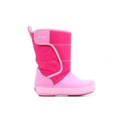 Kozaki dziewczęce: Śniegowce Dziecko Crocs Lodgepoint Snow Boot K Candy Pink 204660-6LR