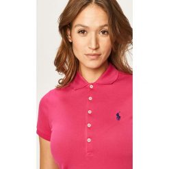 Polo Ralph Lauren - Polo. Bluzki damskie Polo Ralph Lauren, s, bez wzorów, z elastanu, polo, z krótkim rękawem. Za 429,90 zł.