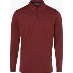 Ragman - Męska koszulka polo, pomarańczowy. Brązowe koszulki polo Ragman, m, z bawełny. Za 229,95 zł.