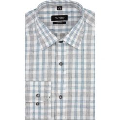 Koszula versone 2741 długi rękaw slim fit niebieski. Niebieskie koszule męskie marki Recman, m, bez wzorów, bez kołnierzyka, z długim rękawem. Za 149,00 zł.
