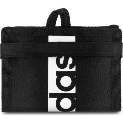 Portfele męskie: Duży Portfel Męski adidas – Lin Per Wallet S99979 Black/Black/White