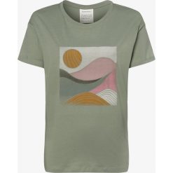 ARMEDANGELS - T-shirt damski – Nelaa Landscape, niebieski. Niebieskie t-shirty damskie ARMEDANGELS, l, z nadrukiem, eleganckie, bez kołnierzyka. Za 89,95 zł.