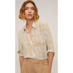Mango - Koszula Basic66. Bluzki damskie Mango, s, bez wzorów, z poliesteru, klasyczne, z klasycznym kołnierzykiem, z długim rękawem. W wyprzedaży za 69,90 zł.