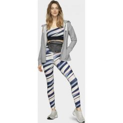 Bluza damska BLD600 - chłodny jasny szary melanż - Outhorn. Szare bluzy damskie Outhorn, bez wzorów, bez rękawów, bez kaptura. W wyprzedaży za 89,99 zł.