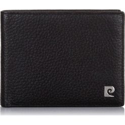 PORTFEL MĘSKI SKÓRZANY PIERRE CARDIN. Czarne portfele męskie Pierre Cardin, z materiału. Za 129,90 zł.