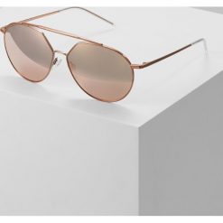 Emporio Armani Okulary przeciwsłoneczne brown. Brązowe okulary przeciwsłoneczne damskie aviatory Emporio Armani. Za 779,00 zł.