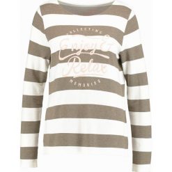 Bluzy rozpinane damskie: Juvia ENJOY AND RELAX Bluza khaki/ecru