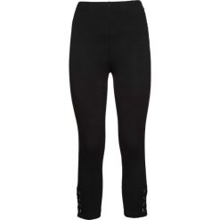 Legginsy bonprix czarny. Czarne spodnie damskie bonprix. Za 54,99 zł.