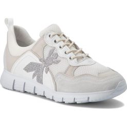 Sneakersy PATRIZIA PEPE - 2V8430/A4BF-W254 White/Silver. Szare półbuty damskie Patrizia Pepe, ze skóry. W wyprzedaży za 519,00 zł.