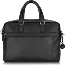 Torba na laptopa 20-3-048-1. Czarne torby na laptopa Wittchen, w paski, eleganckie. Za 999,00 zł.