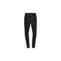 Jeansy skinny G-Star Raw D07113 9142 SHAPE HIGH. Czarne jeansy damskie G-Star RAW, bez wzorów, z jeansu. Za 475,58 zł.