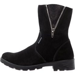 Ricosta ZERA Botki schwarz. Czarne buty zimowe damskie marki Ricosta, z materiału. W wyprzedaży za 189,50 zł.