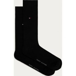 Tommy Hilfiger - Skarpetki (2-pack). Czarne skarpetki męskie TOMMY HILFIGER, bez wzorów, z elastanu. W wyprzedaży za 49,90 zł.
