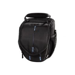 Torba HAMA Canberra 110 Colt Czarno-niebieski. Niebieskie plecaki męskie HAMA, w paski, z nylonu. Za 79,99 zł.
