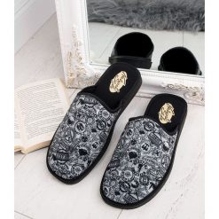 Kapcie męskie Natural Style NS-255 Szare. Szare kapcie męskie NATURAL STYLE, z bawełny. Za 29,00 zł.