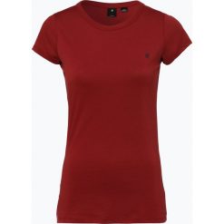 G-Star - T-shirt damski – Eyben, czerwony. Czerwone t-shirty damskie marki G-Star, s, z dżerseju, z klasycznym kołnierzykiem. Za 89,95 zł.