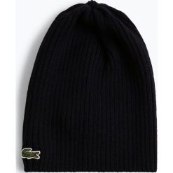 Akcesoria męskie: Lacoste - Czapka męska z wełny merino, niebieski