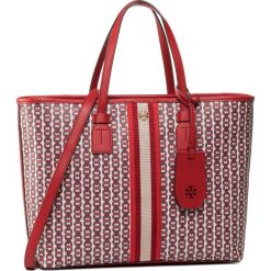 Torebka TORY BURCH - Gemini Link Canvas Small Tote 53304 Liberty Red Gemini 939. Czerwone torebki klasyczne damskie Tory Burch, bez wzorów, ze skóry ekologicznej, klasyczne, bez dodatków. Za 999,00 zł.