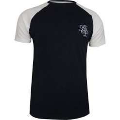 Granatowo-Biały Bawełniany T-Shirt Męski -Brave Soul- Koszulka, Krótki Rękaw, Logo TSBRSSS20MODELrichnavy. Niebieskie koszulki męskie Brave Soul, na lato, m, z nadrukiem, z bawełny, casualowe, bez kołnierzyka, krótkie. Za 37,00 zł.