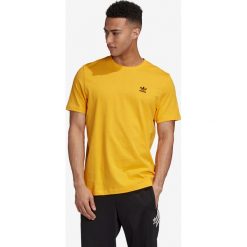 Adidas Originals Trefoil Essentials Koszulka Żółty. Żółte podkoszulki męskie adidas Originals, s, z haftami, z bawełny, z krótkim rękawem. Za 111,95 zł.