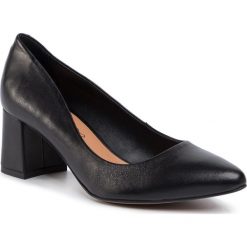 Półbuty LASOCKI - 71296-05 Black. Czarne półbuty damskie Lasocki, bez wzorów, ze skóry, eleganckie, bez obcasa, na obcasie, bez zapięcia. Za 199,99 zł.