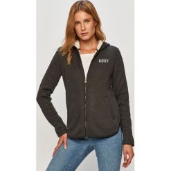Roxy - Bluza. Czarne bluzy damskie Roxy, s, bez wzorów, z poliesteru, bez rękawów, z kapturem. Za 339,90 zł.