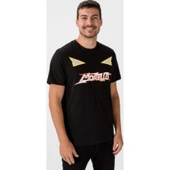 Frankie Morello Koszulka Czarny. Czarne podkoszulki męskie Frankie Morello, m, z nadrukiem, z bawełny, z krótkim rękawem. Za 497,95 zł.