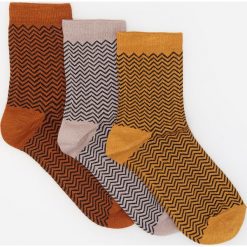 Skarpetki 3 pack - Żółty. Skarpetki damskie Reserved. Za 29,99 zł.