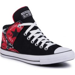 Trampki CONVERSE - Ctas High Street Mid 166959C Black/Multi/Black. Czarne półbuty męskie Converse, na co dzień, bez wzorów, z gumy, street, bez zapięcia. Za 299,00 zł.