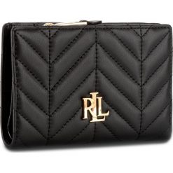Portfele damskie: Duży Portfel Damski LAUREN RALPH LAUREN – New Compact 432678845001 Black
