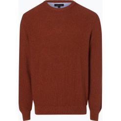 Andrew James - Sweter męski, brązowy. Brązowe swetry klasyczne męskie Andrew James, m, z bawełny. Za 179,95 zł.