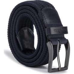 Pasek Męski STRELLSON - 3070 Navy 410. Niebieskie paski męskie Strellson, w paski, ze skóry. W wyprzedaży za 209,00 zł.
