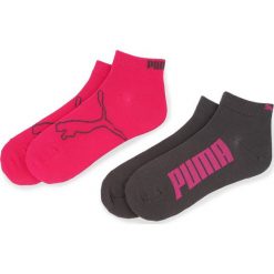 Zestaw 2 par niskich skarpet damskich PUMA - 906732 Beetrot 02. Szare skarpetki damskie Puma, bez wzorów, z elastanu. Za 29,00 zł.