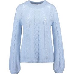 Swetry klasyczne damskie: Second Female MONA KNIT Sweter ballon blue