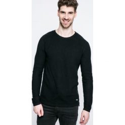 Only & Sons - Sweter. Czarne swetry męskie Only & Sons, xl, bez wzorów, z bawełny, z okrągłym kołnierzem, bez kaptura. W wyprzedaży za 49,90 zł.