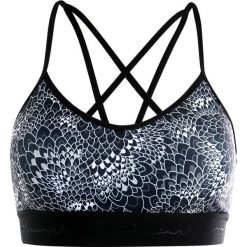 Biustonosze sportowe: Röhnisch FLATTERING SPORTSBRA Biustonosz sportowy black moody moss