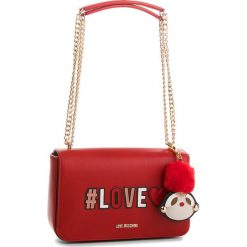 Torebka LOVE MOSCHINO - JC4068PP16LK0500 Rosso. Czerwone torebki klasyczne damskie marki Love Moschino, ze skóry ekologicznej. W wyprzedaży za 669,00 zł.
