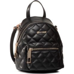 Plecak GINO ROSSI - RL0517 Black. Czarne plecaki damskie Gino Rossi, bez wzorów, ze skóry, klasyczne. Za 249,99 zł.