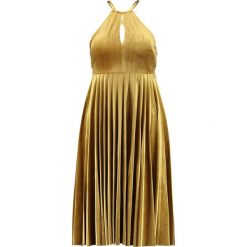 Sukienki: Endless Rose STRAPPY PLEATED DRESS Sukienka koktajlowa golden yellow