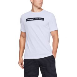 Under Armour Bar Originators Of Performance Koszulka Biały. Białe podkoszulki męskie Under Armour, xl, z nadrukiem, z bawełny, z krótkim rękawem. Za 119,95 zł.