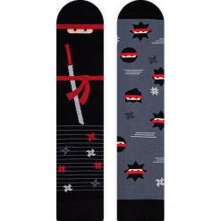 Nanushki - Skarpety Ninja. Czarne skarpetki męskie Nanushki, z bawełny. Za 24,90 zł.