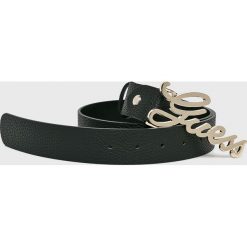 Guess Jeans - Pasek. Pomarańczowe paski damskie marki Guess Jeans, w paski, z jeansu. Za 229,90 zł.