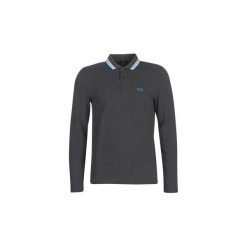 Koszulki polo z długim rękawem BOSS PLISY. Szare koszulki męskie Boss, s, bez wzorów, polo, z długim rękawem, długie. Za 399,00 zł.