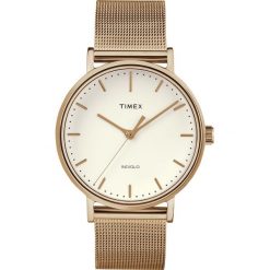 Timex - Zegarek TW2R26400. Żółte zegarki damskie Timex, ze stali. W wyprzedaży za 379,90 zł.