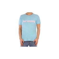 T-shirty z krótkim rękawem Best Company BASIC TS. Niebieskie t-shirty męskie Best Company, xxl, bez wzorów, bez kołnierzyka, krótkie. Za 198,27 zł.