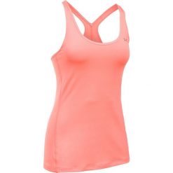 Topy sportowe damskie: Under Armour Koszulka Racer Tank koralowa r. XS (1271765 404)