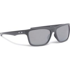 Okulary przeciwsłoneczne OAKLEY - Holston OO9334-1158 Matte Dark Grey/Prizm Black Polarized. Szare okulary przeciwsłoneczne męskie marki Oakley, z tworzywa sztucznego. W wyprzedaży za 649,00 zł.